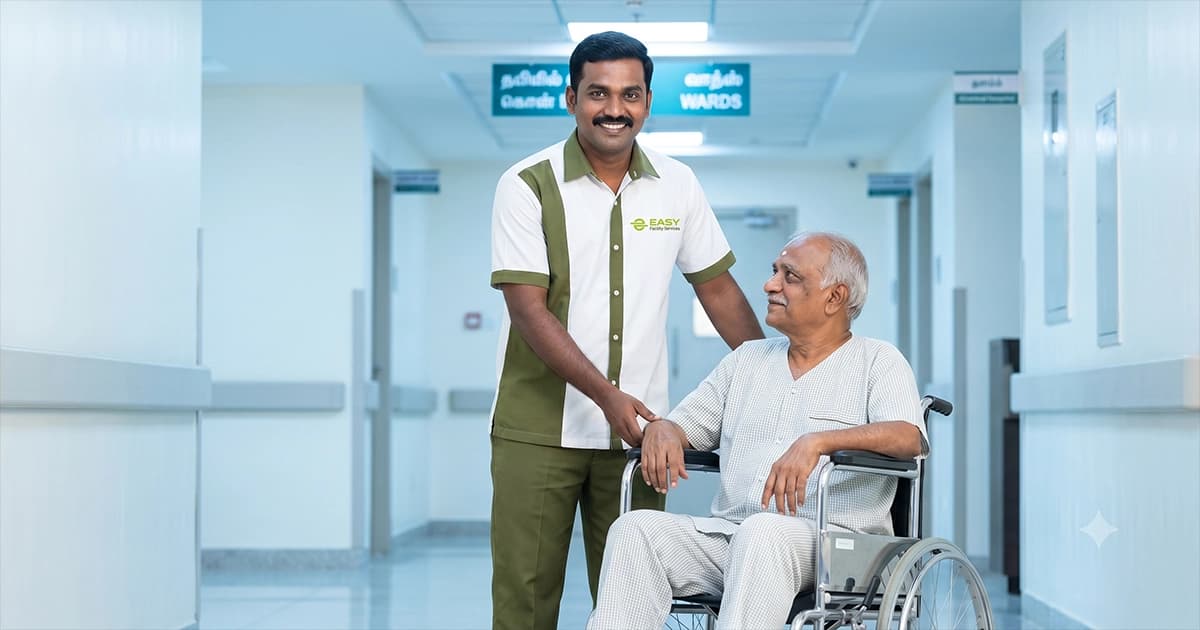 Professional wardboy services for hospitals and healthcare facilities in Chennai 2026