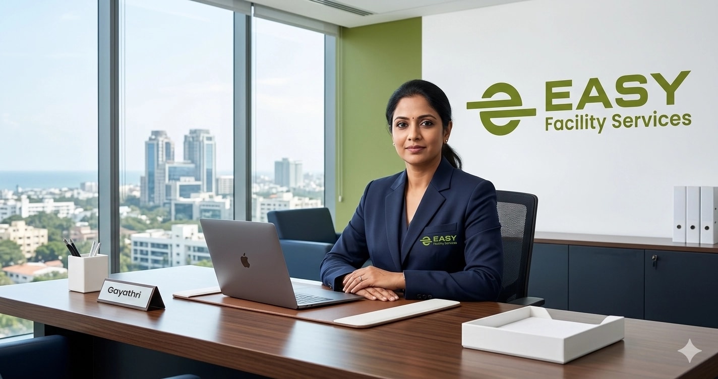 Easy Facility Services Director sharing insights about facility management in Chennai