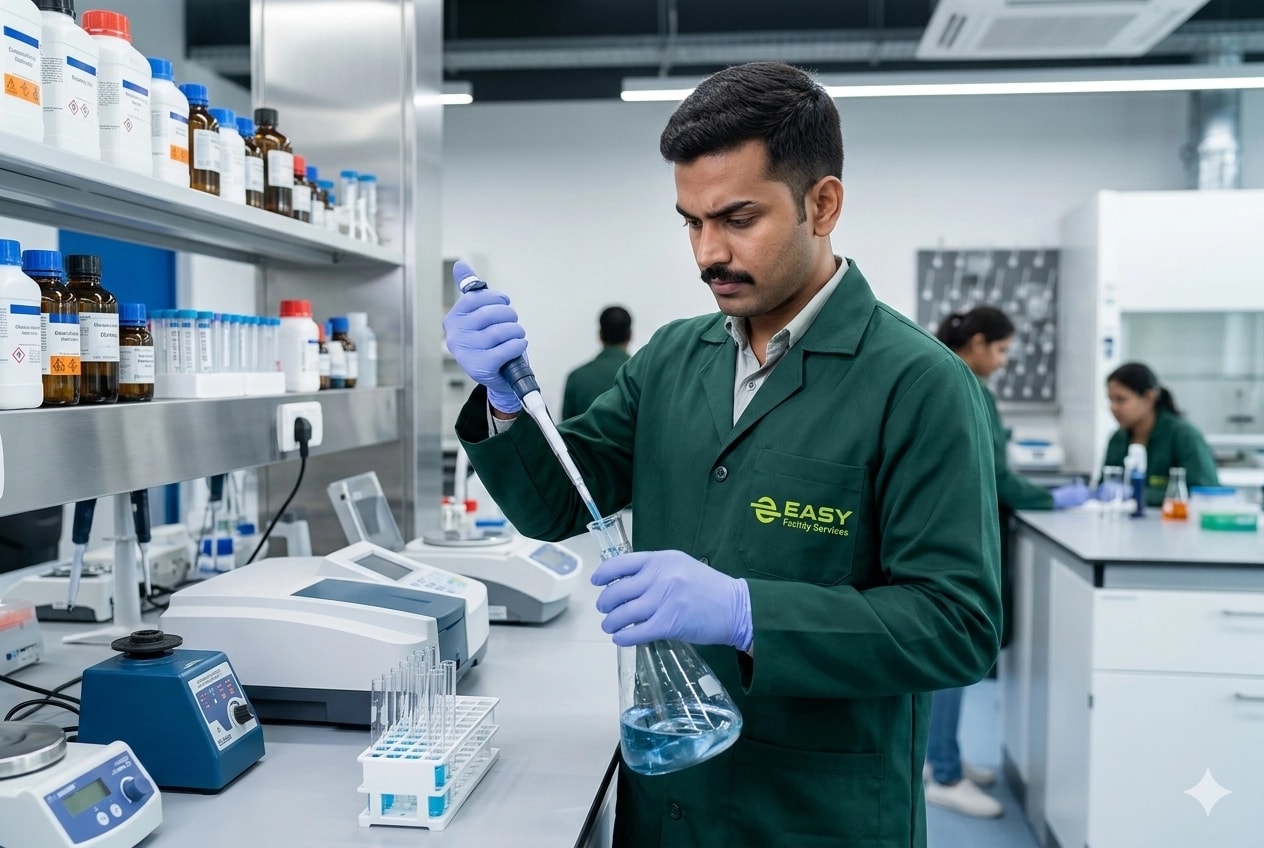 Lab Technician Services in Chennai — Easy Facility Services Private Limited