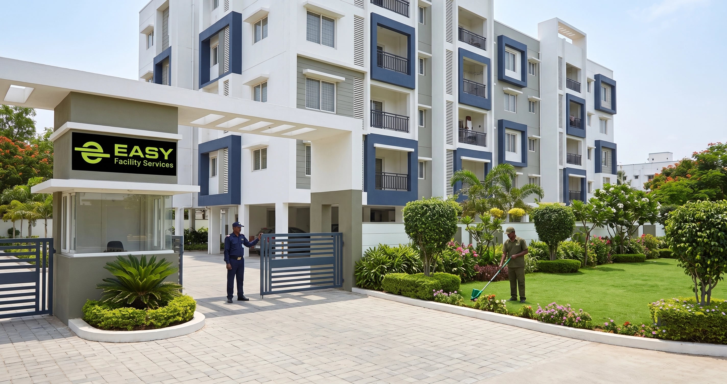Professional facility management services for residential complexes in Chennai 2026